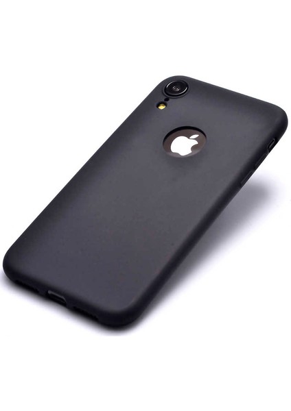 Apple Apple iPhone Xr 6.1 Kılıf Yumuşak Dokulu Soft Esnek Ince Mat Renkli Lüks Premier Silikon Kapak