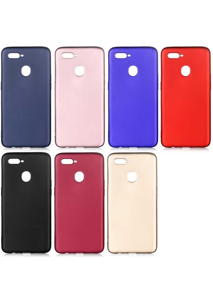 Oppo A12 Kılıf Yumuşak Dokulu Soft Esnek Ince Mat Renkli Lüks Premier Silikon Kapak modelleri