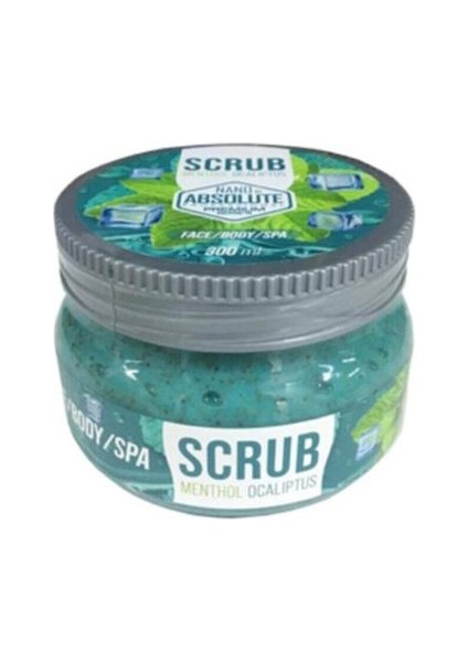 Absolute Scrub Mentol Vücut Yüz Spa Peeling 300 ml