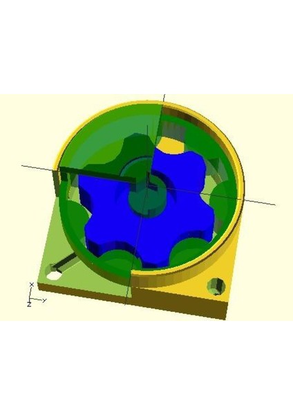 Gerotor Pompası Mk. 5 Plastik Aparat modelleri