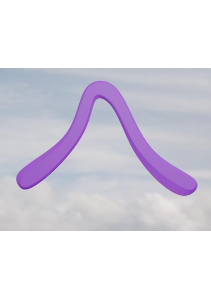 Ters Hook Boomerang Plastik Aparat