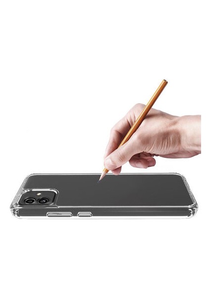 Samsung Galaxy A04 Kılıf Şeffaf Anti Şok Kamera Korumalı Telefon Kılıfı Kapak modelleri