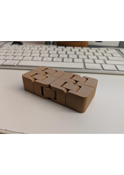 Fidget Küp Sonsuzluk Küpü Oyuncak Plastik Aparat