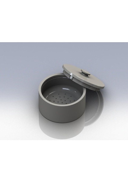 Kapak Ile Tıraş Kase Plastik Aparat