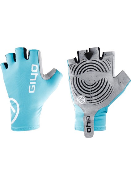 1 Çift Bisiklet Eldiveni Yarım Parmak Nefes Alabilir Kaymaz Darbeye Dayanıklı Binicilik Eldivenleri (Yurt Dışından)