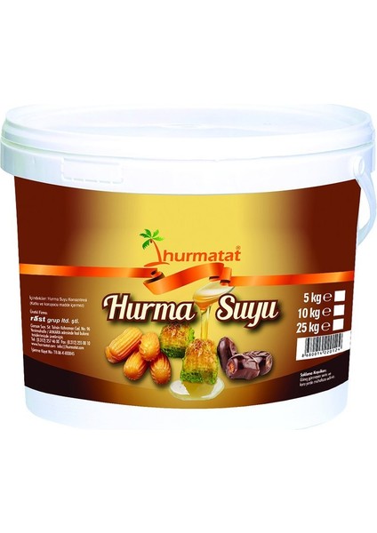 Hurma Suyu 5kg