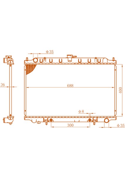 Maxima 94- 2146031U00 At 400*688*26