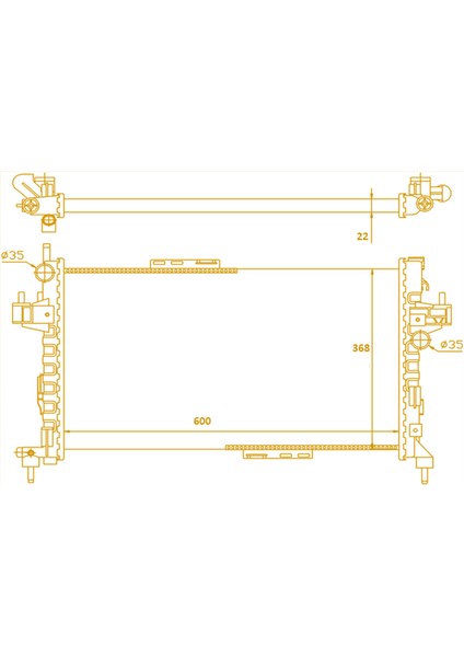 Corsa C/tıgra B/combo 1.3/1.7cdtı 00+ 1300259 1300233 mt 600*368*22