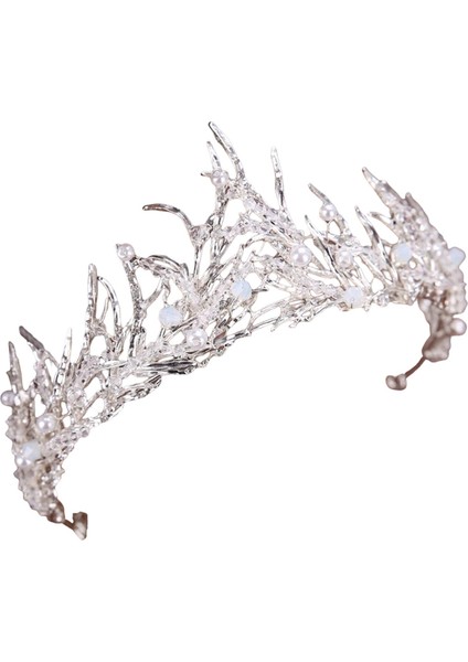 Tiara Kaçakları Başlıklar Peri Maldi Prenses Crown Pageant Cadılar Bayramı Stili C Için (Yurt Dışından)