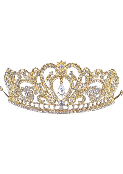Tiara Kaçakları Başlıklar Peri Maldi Prenses Crown Pageant Cadılar Bayramı Tarzı F (Yurt Dışından) modelleri