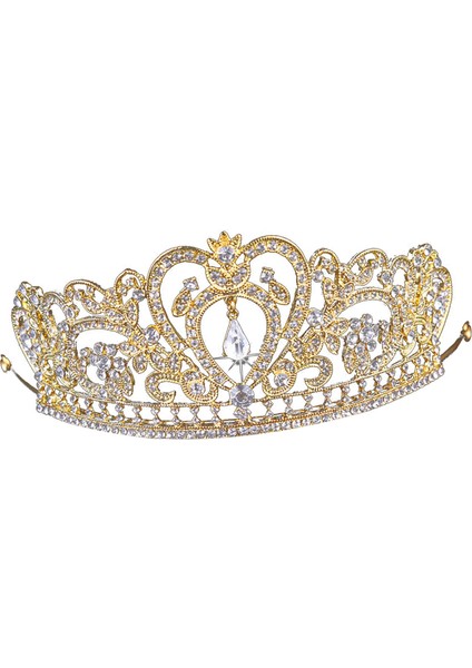 Tiara Kaçakları Başlıklar Peri Maldi Prenses Crown Pageant Cadılar Bayramı Tarzı F (Yurt Dışından) fırsatları