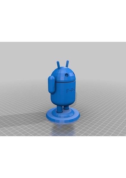 Metin Ile Özelleştirilmiş Android Adam Plastik Aparat