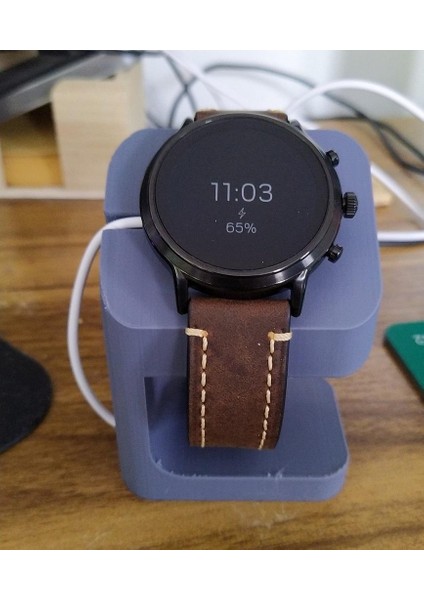 Fossil Gen 5 Akıllı Saat Şarj Standı Plastik Aparat