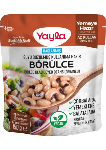 Haşlanmış Suyu Süzülmüş Börülce 150 g