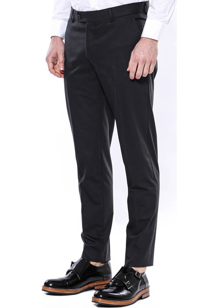 Düz Koyu Füme Kumaş Pantolon Wessi fiyatları