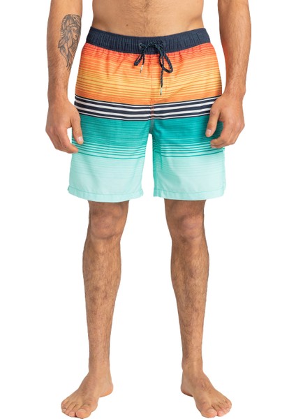 All Day Htr Stripe Lb Renkli Erkek Deniz Şortu EBYJV00103-MNT
