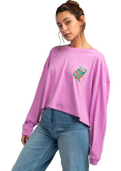 Beach Boyfriend Kadın Crop EBJZT00138