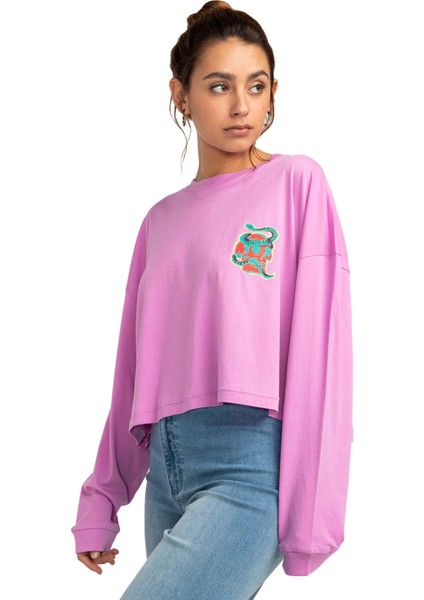 Beach Boyfriend Kadın Crop EBJZT00138