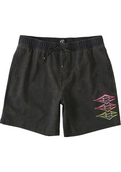 Riot Layback Siyah Erkek Deniz Şortu ABYJV00105-BLK
