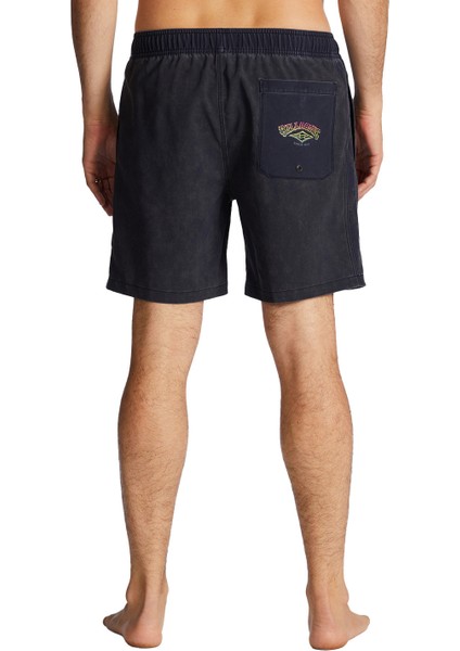 Riot Layback Siyah Erkek Deniz Şortu ABYJV00105-BLK