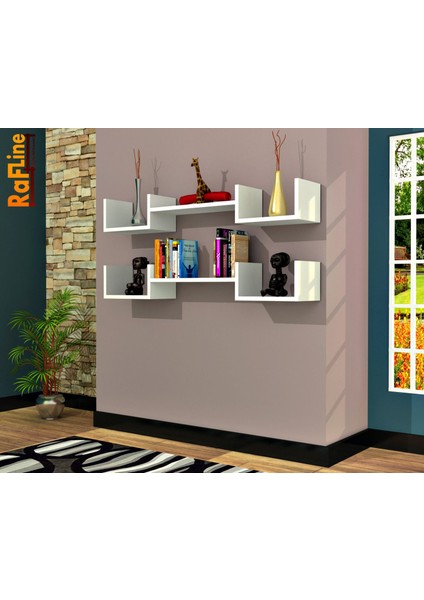 Dekormila Eylül Duvar Rafı Beyaz