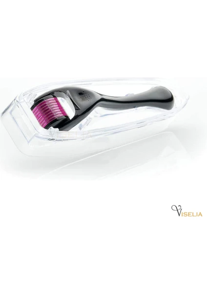 Skin Roller Dermoroller Aleti Full Çelik 540 Iğne Tek Kullanım Derma Roller 1.0 mm