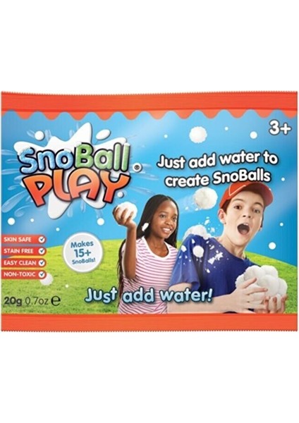 SnoBall Play Tanışma Boyu - Kar Yapım Seti