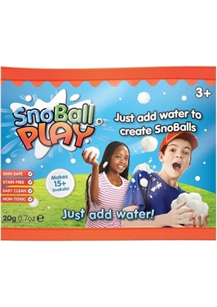 Zimpli Kids SnoBall Play Tanışma Boyu - Kar Yapım Seti