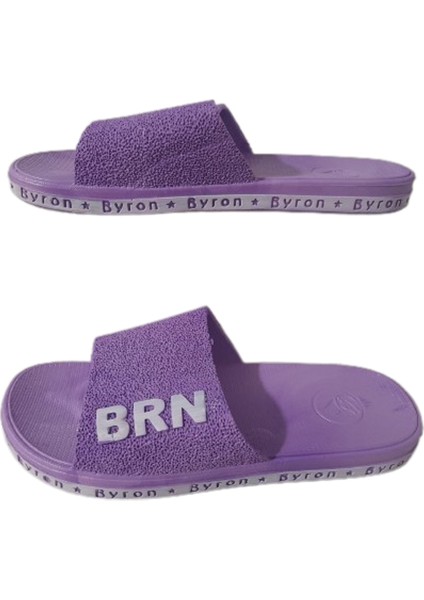 Brn B050-10 Kadın Lila Kaymaz Taban Deniz Plaj Havuz Günlük Yürüyüş Terlik fiyatları