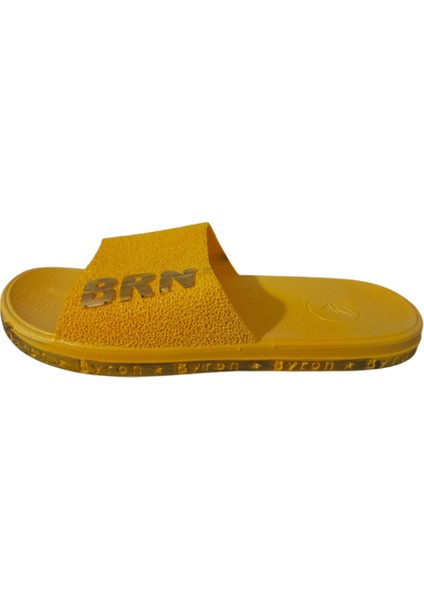 Brn B050-10 Unisex Sarı Kaymaz Taban Deniz Plaj Havuz Günlük Yürüyüş Terlik modelleri