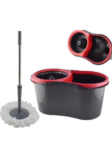 Sillgech 360 Smart Mop Black Temizlik Seti