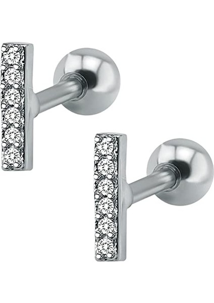 Çelik Kıkırdak Helix Tragus PIERCING(1ADET)