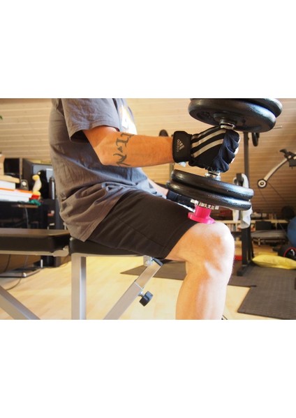 Dumbbell Benchpress Bacak Koruyucusu (Şisler Için;-)) Plastik Aparat