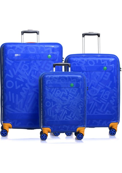 14BNT200-SET-DN Denim Unisex 3 Lü Set Bavul