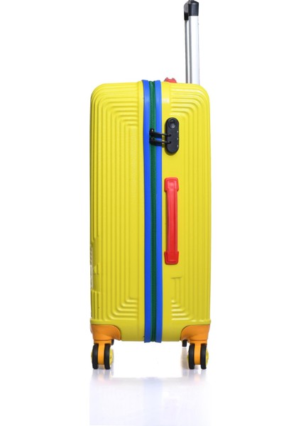 14BNT100-02-SR Sarı Unisex Orta Boy Bavul fiyatları