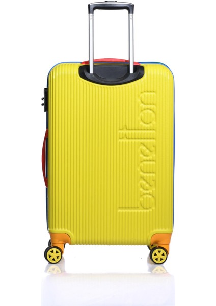 14BNT100-02-SR Sarı Unisex Orta Boy Bavul modelleri