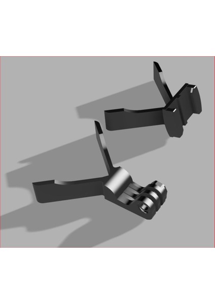 Gopro Kask Tutucu Plastik Aparat