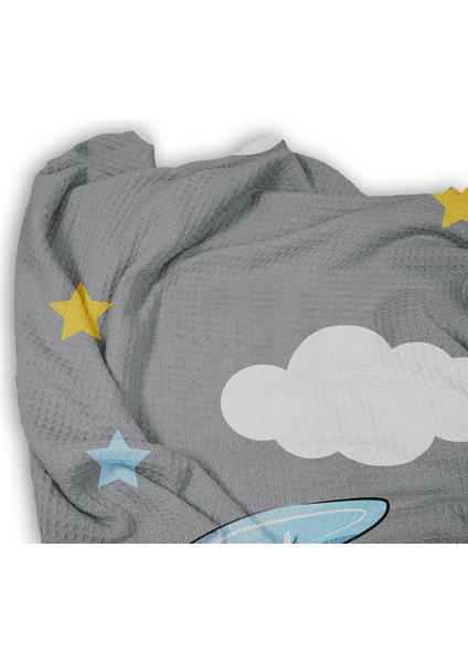 Sevimli Fil Desenli Tek Kişilik Pike ( Yastık Kılıflı ) fiyatları