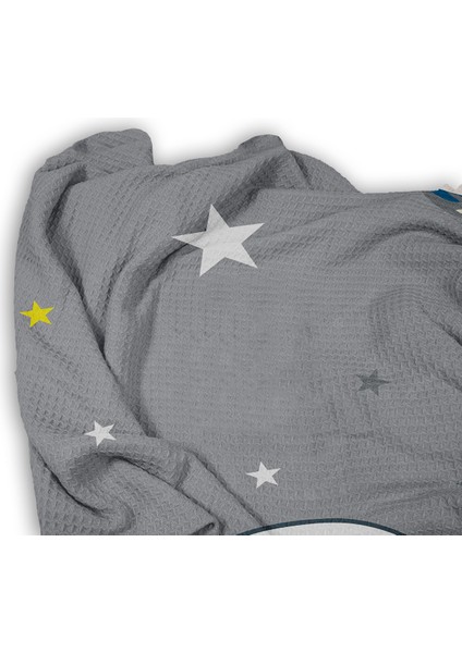 Astronot Desenli Tek Kişilik Pike ( Yastık Kılıflı ) fiyatları