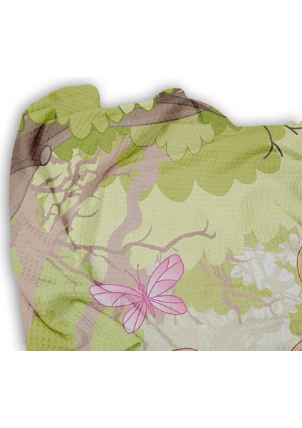 Prenses Peri Desenli Tek Kişilik Pike ( Yastık Kılıflı ) fiyatları