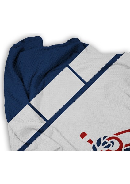 Denizci Çapa Desenli Tek Kişilik Pike ( Yastık Kılıflı ) fiyatları