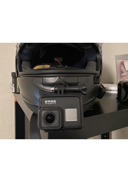 Arai Quantum x Gopro Chin Tutucu Plastik Aparat