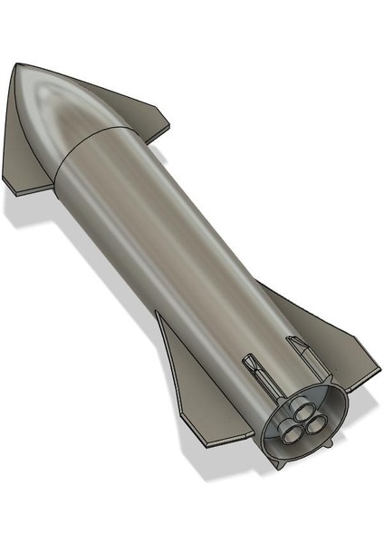 Uzayx Starship Plastik Aparat modelleri