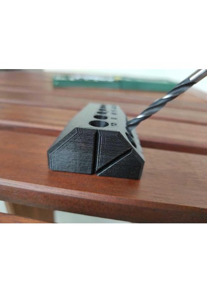 90 ve 45 Derece Delme Kılavuzu Plastik Aparat