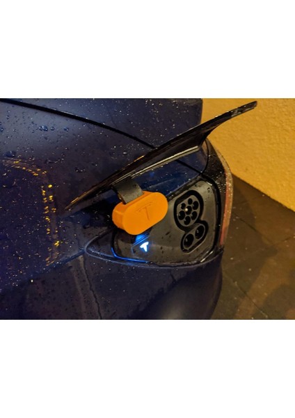 Tesla Model 3 Için Ccs Kapağı Plastik Aparat