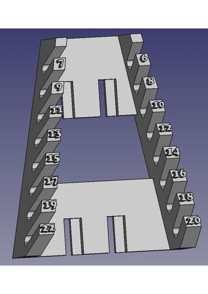 Pegboard Için Ingiliz Anahtarı Tutucu 6-22 Plastik Aparat fırsatları