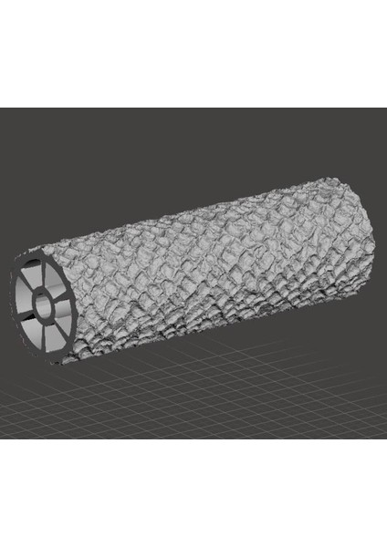 Parke Taşı Sorunsuz Doku Rulo Haddeleme Pimi 6 Geniş Plastik Aparat