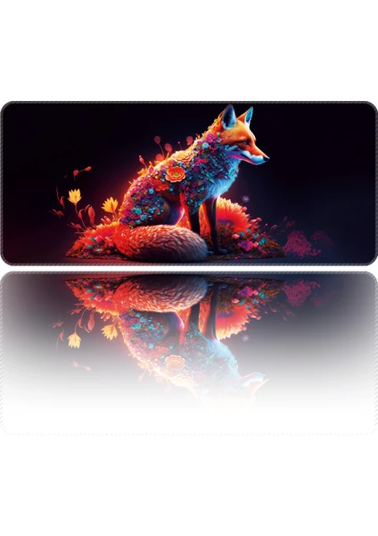 Mouse Pad Büyük Boy Gaming Oyuncu Xl 70X30 cm Bloom-Fox