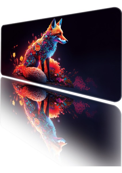 Mouse Pad Büyük Boy Gaming Oyuncu Xl 70X30 cm Bloom-Fox