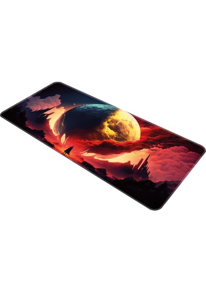 Mouse Pad Büyük Boy Gaming Oyuncu Xl 70X30 cm Bloodymoon